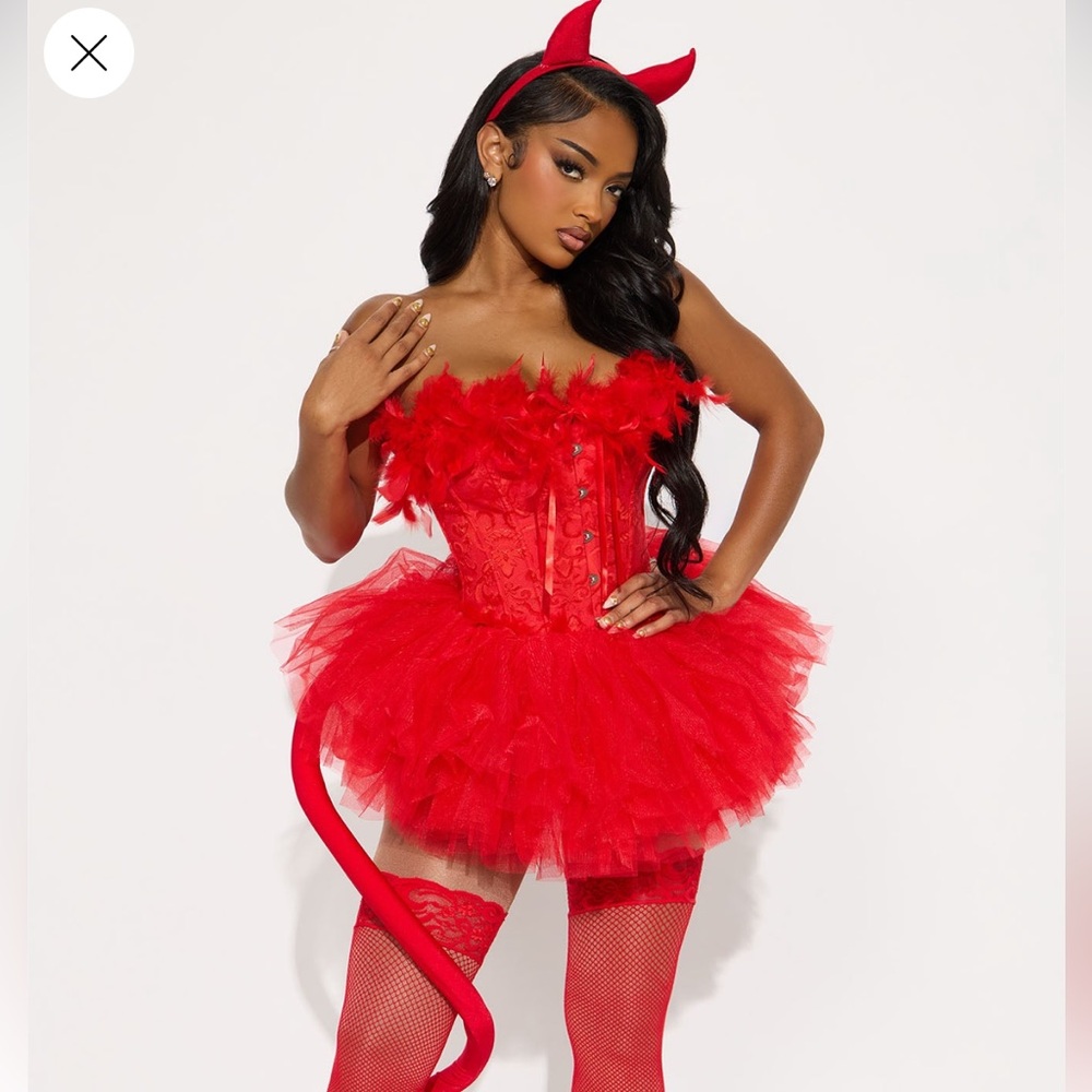 Fashion Nova Red Devil Costume